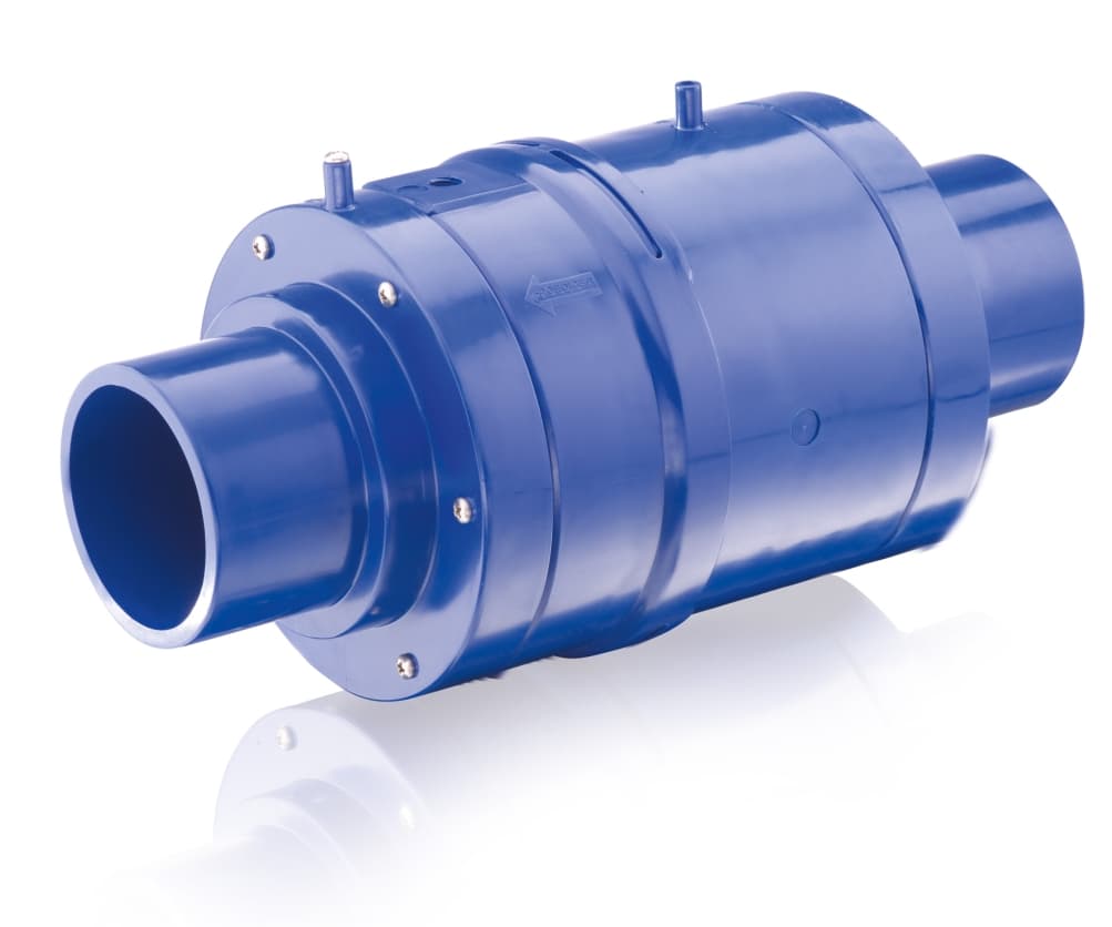 Pinch valve for abrasive slurry, powder, and granular material flow control