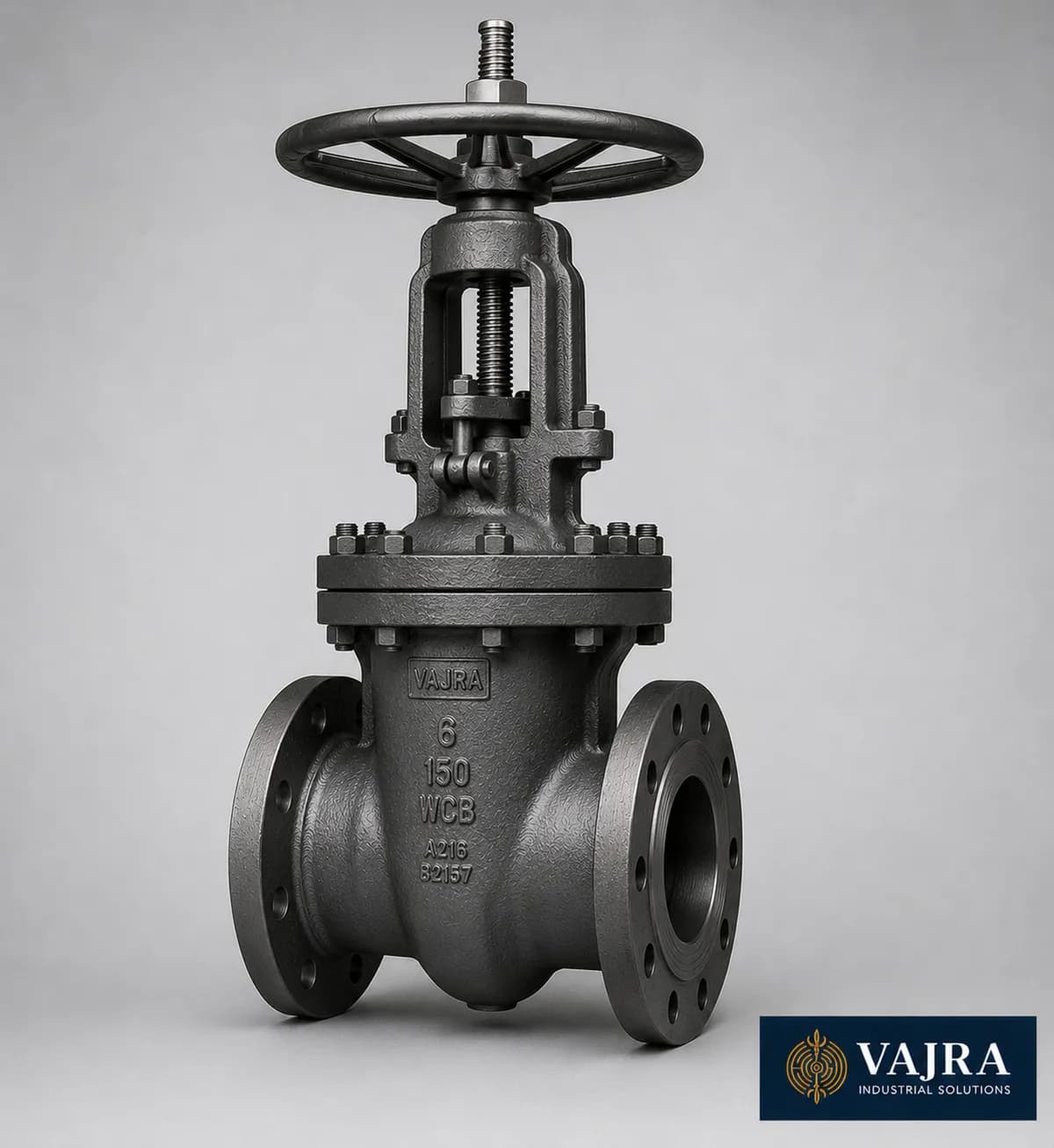 Wedge gate valve for full-bore isolation in industrial pipelines